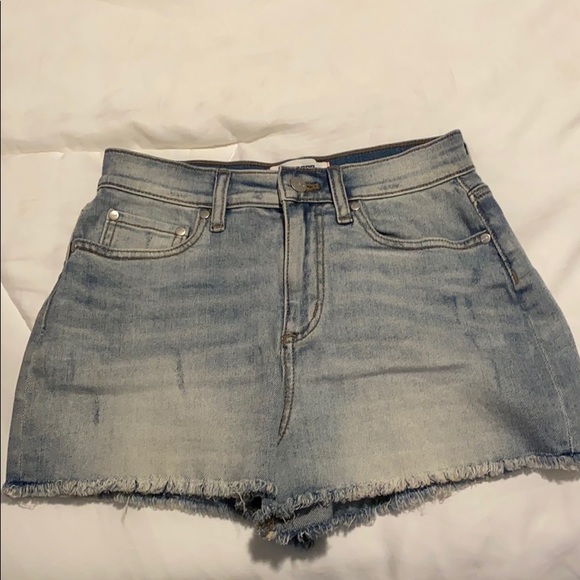 PINK denim Jean shorts size 2 - Picture 1 of 7